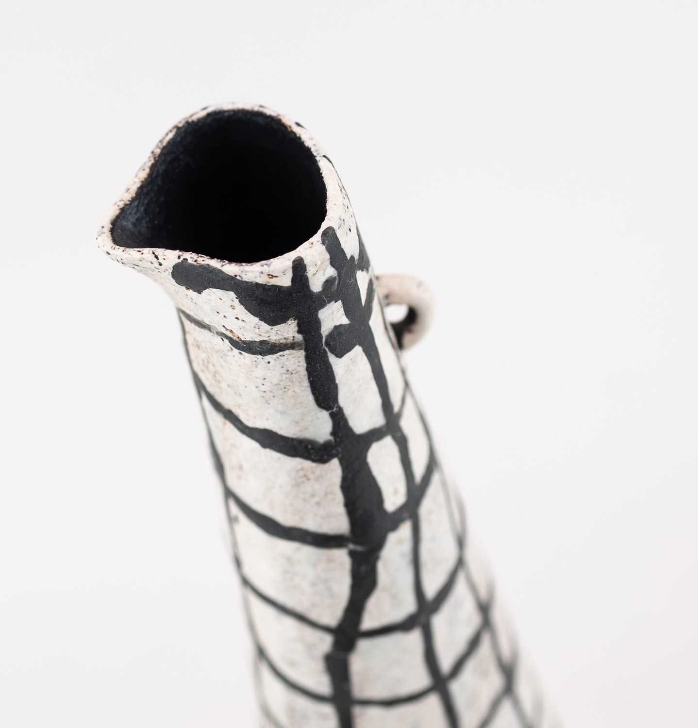 Sculptural Brutalist Vase by British Ceramicist Clive Brooker